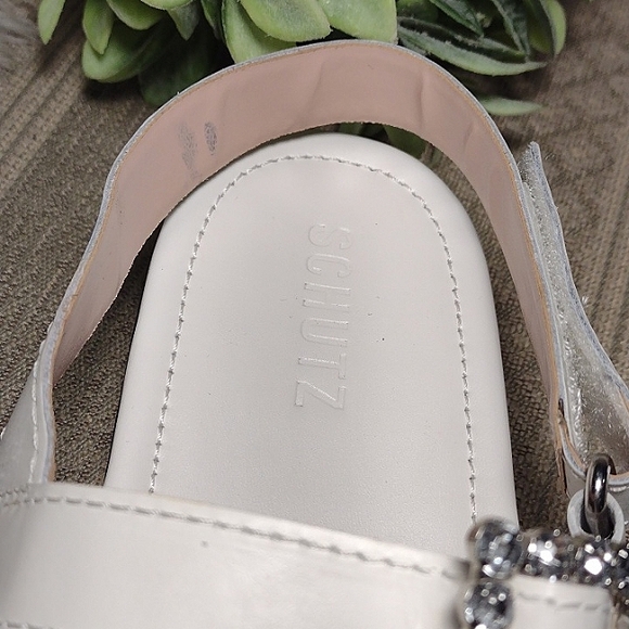 Shultz Ruth Platform Crystal Embellished Sandals - Picture 12 of 15